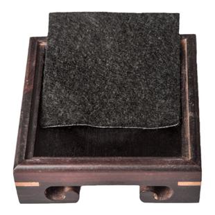 香炉防火棉黑色隔火阻燃垫片耐高温盘香炉线香盒香具圆方形