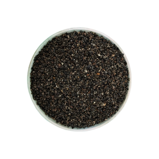 煤灰渣炉渣颗粒土煤渣透水透气防烂炉灰渣子煤灰渣拌土专用土批发