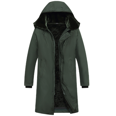 棉大衣长款冬季加厚防水保暖