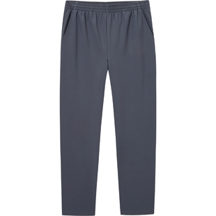 安踏商务通勤裤男休闲运动长裤春夏新款加绒直筒梭织卫裤宽松裤子