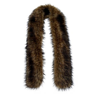 甜酷千禧辣妹风仿狐狸毛长款保暖围巾仿皮草加厚时髦毛毛围脖