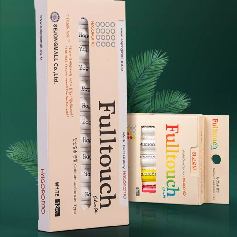 羽衣无尘粉笔批发不脏手家用专用粉笔带涂层用儿童黑板报教师彩色