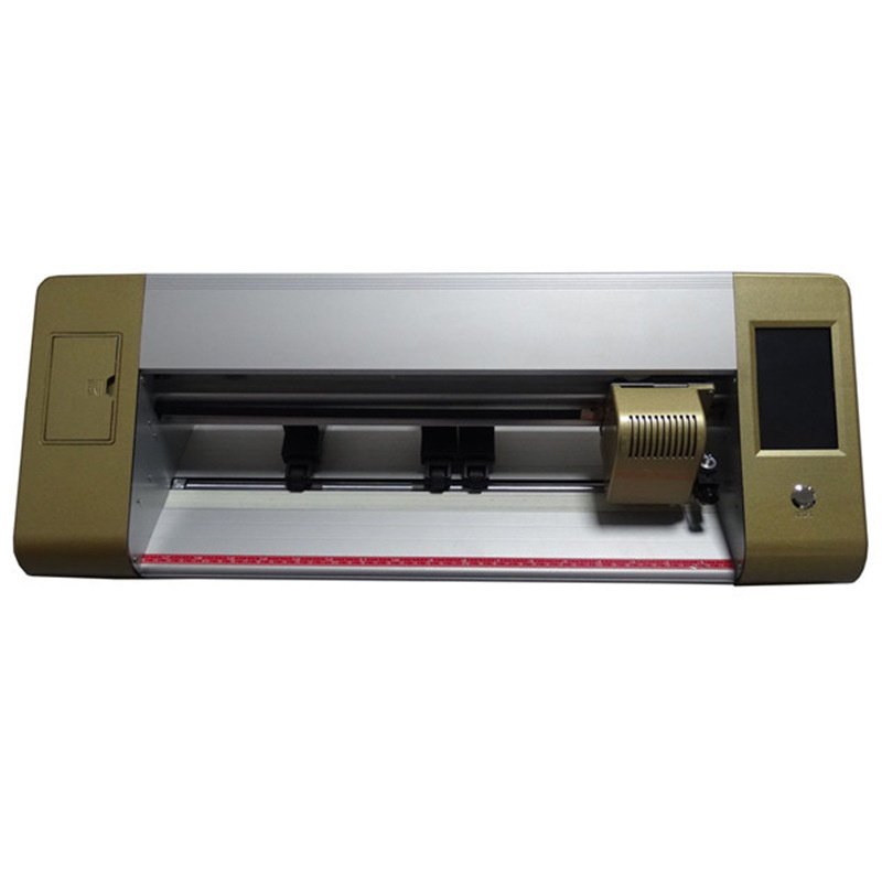 新款TT450黑色刻字机喷砂膜PVC墙纸图案切割机广告文字刻绘机