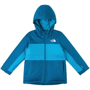 北面儿童滑雪服滑雪裤子男童Freedom防水保暖户外TheNorthFace