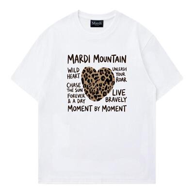 MardiMountain纯棉短袖女T恤