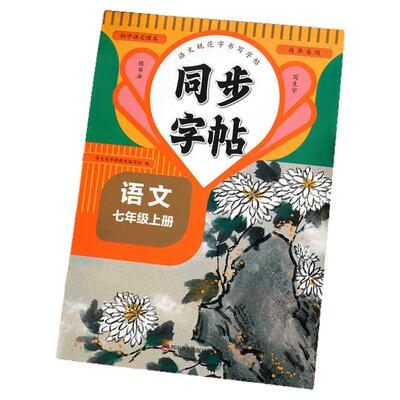 七年级同步字帖正楷每日一练