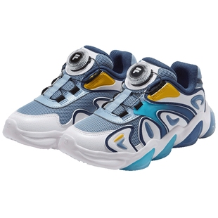 FILA斐乐儿童童鞋跑步鞋2025年冬季新款男女小童运动鞋子闪灯鞋