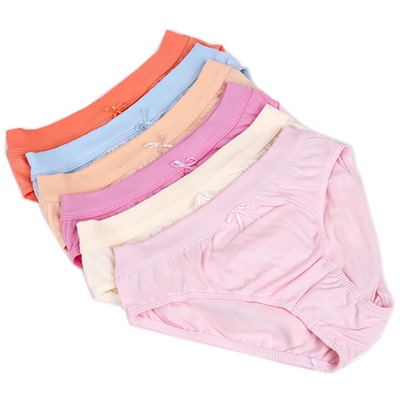 6条正品宝路易内裤女士100%纯棉