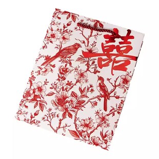 2025新款结婚手提袋小众喜糖盒喜糖袋子订婚回礼袋伴手礼袋空盒