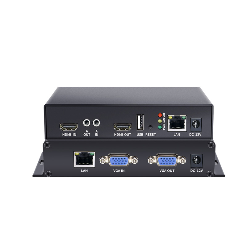 VGA/HDMI视频编码器转ONVIF电脑桌面录屏推流转存NVR支持远程查看
