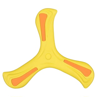 儿童回旋镖大玩具飞回来摔不烂儿童软飞盘儿童玩具软胶三叶回旋镖