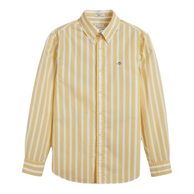 GANT/甘特男士条纹纯棉长袖衬衫
