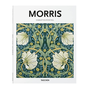 【现货】[TASCHEN出版]Morris 威廉·莫里斯 英文版 图形图案平面设计艺术 英文原版图书籍进口正版 Charlotte Fiell