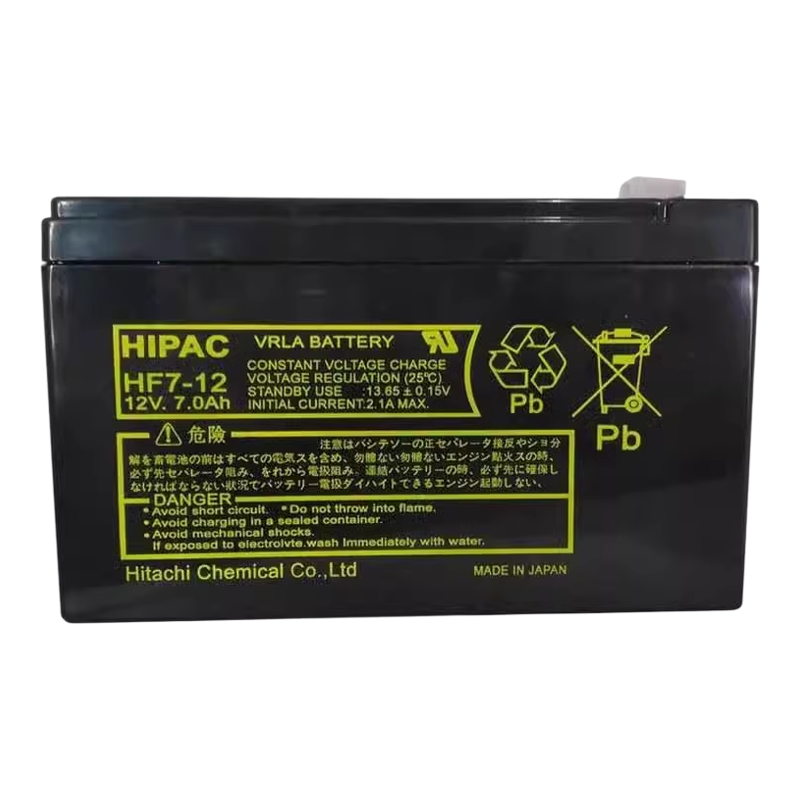 日立HIPAC蓄电池12V7AH直流屏/消防/电梯HF7-12 UPS应急备用电源