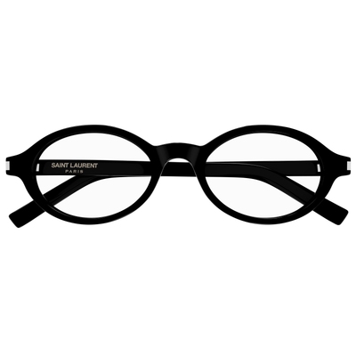 SaintLaurent复古圆框窄框眼镜