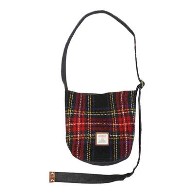 Harristweed哈里斯粗花呢斜挎包