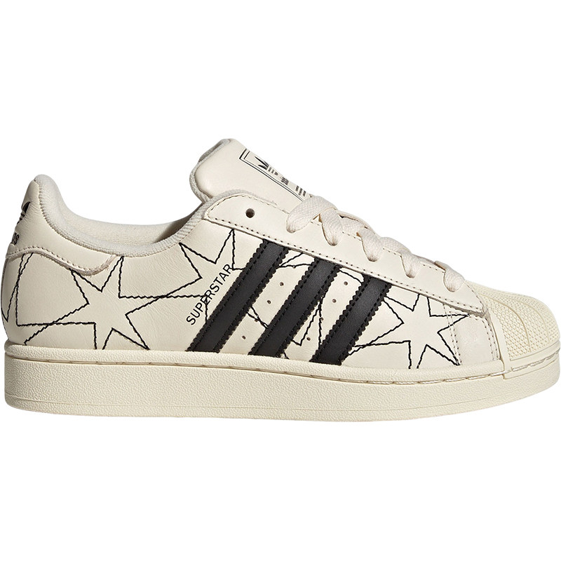 Adidas/阿迪达斯正品三叶草女士运动时尚图案低帮系带板鞋IH4123