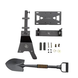 坦克40024款配件改装兵工铲旗杆架铁铲架备胎固定牌照架天线架