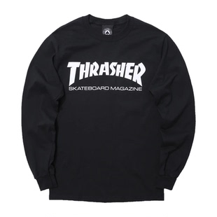 THRASHER 美线经典胸前长袖上衣 SKATE MAG LONG SLEEVE