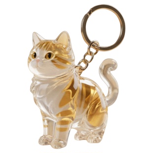 宠物猫咪收集毛发收藏纪念钥匙扣离世宠物毛发收纳透明瓶扭蛋挂件