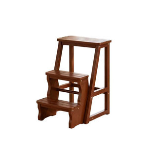 家用可折叠梯凳两用梯子多功能加厚非实木三步凳室内登高取物凳子