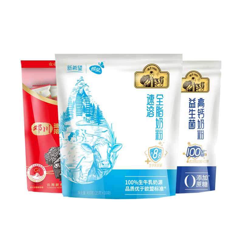 新希望蝶泉高钙高蛋白营养奶粉