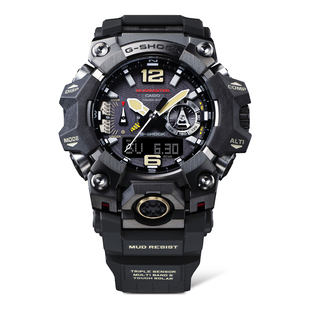 卡西欧G-SHOCK新款大泥王三代太阳能户外运动男表GWG-B1000-1A