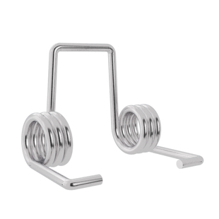 不锈钢双扭簧黄线径1.01.21.5mm毫米强力直角90度大扭力弹簧定制