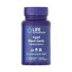 沿寿陈年黑蒜中老年心血管血糖胆固醇健康成人保健美国进口正品