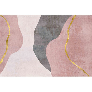 床边地毯卧室ins少女公主房间长条脚垫家用床前网红飘窗垫子地垫