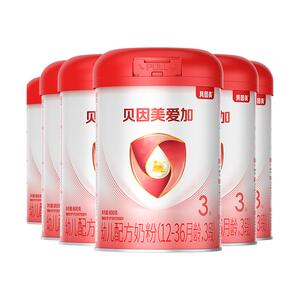 贝因美3段800g*6幼儿配方奶粉