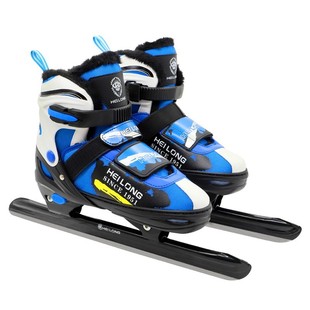 黑龙球刀速滑刀冰刀鞋学生成人儿童调码冰鞋男女专业初学滑冰球鞋
