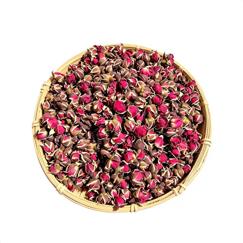 丽江金边玫瑰花茶官方旗舰店云南无硫冻干玫瑰花花蕾食用玫瑰泡茶