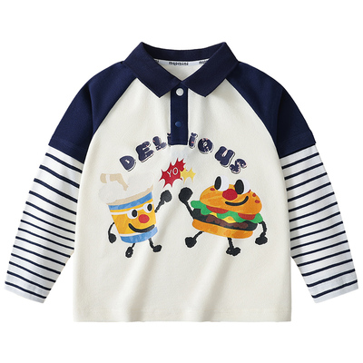 MQDmini男童春秋POLO衫