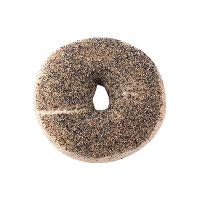 周建生黑芝麻夹心贝果面包