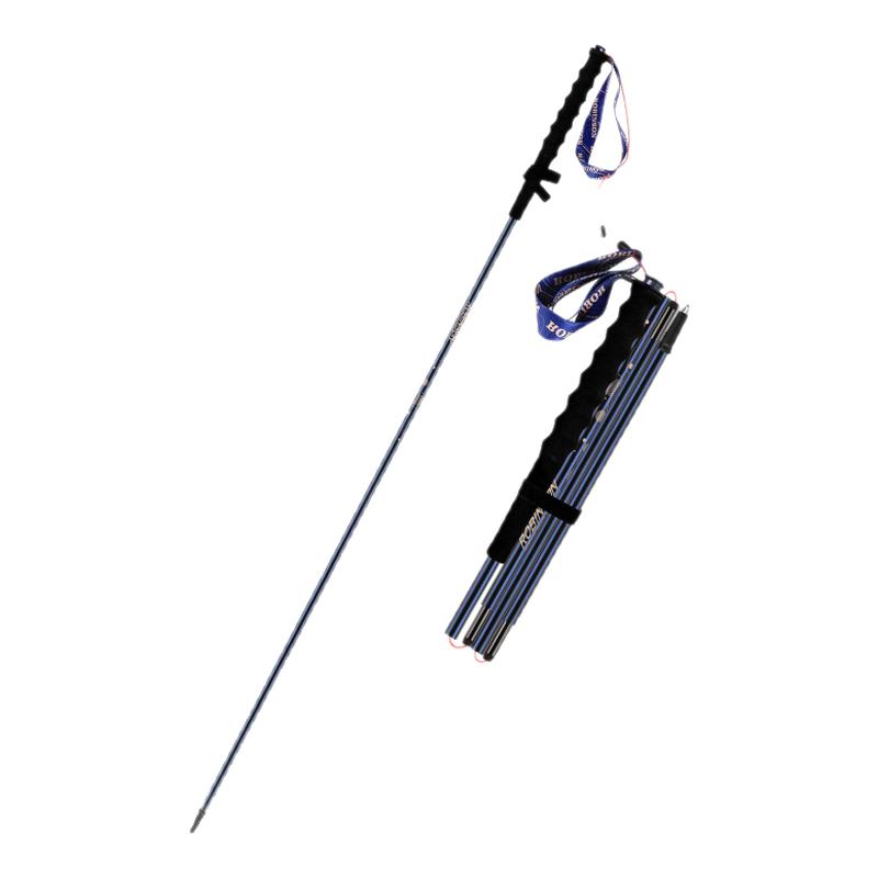 鲁滨逊登山杖手杖专业户外女款折叠登山杖徒步轻便极速03铝合金