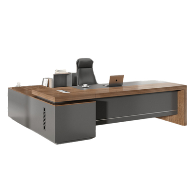 办公桌老板桌椅组合单人大班台