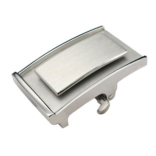 不锈钢内穿皮带扣头内式男 内穿式自动扣腰带扣头防过敏3.5cm卡子