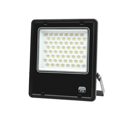 开开足瓦超亮LED投光灯探照工程