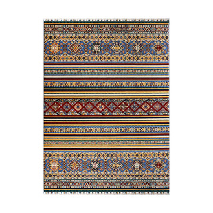 易普美家新款土耳其进口阿富汗手工羊毛地毯民族风复古波斯客厅毯