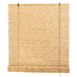 芦苇帘卷帘草帘子门帘遮挡帘墙面装饰户外遮阳帘竹帘窗帘隔断挂帘