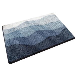 大江厕所门垫吸水防滑地毯卫生间门口绿色踏脚垫浴室速干加厚垫子