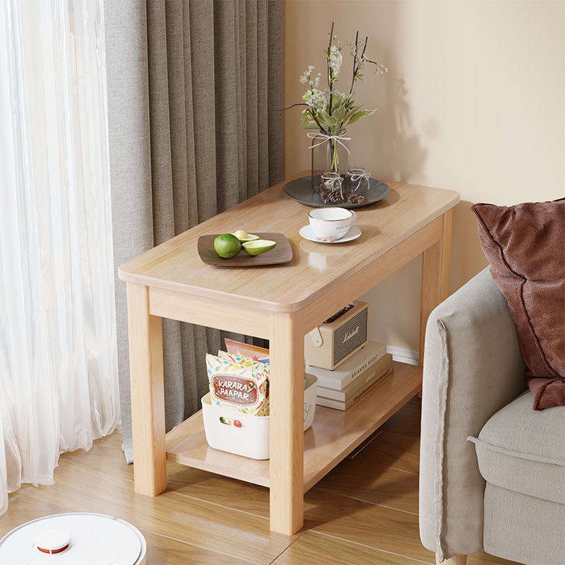 小茶几家用沙发边几实木茶台客厅休闲角几简易小方桌子迷你小茶桌