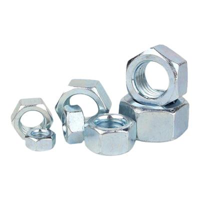 金锡丰六角蓝白锌螺母GB52高强度