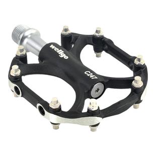 维格wellgo脚踏三培林铝合金轴承踏板公路折叠自行车C247通用脚蹬