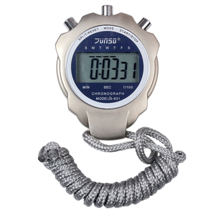 君斯达601金属合金秒表 2道专业训练比赛跑表健身运动计时器