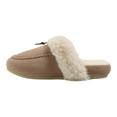 F21加绒加厚家居棉拖鞋女2025