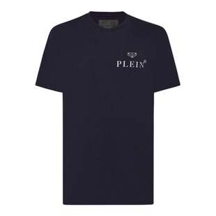 PHILIPP PLEIN 男士Philipp Plein™圆领T恤夏季宽松上衣