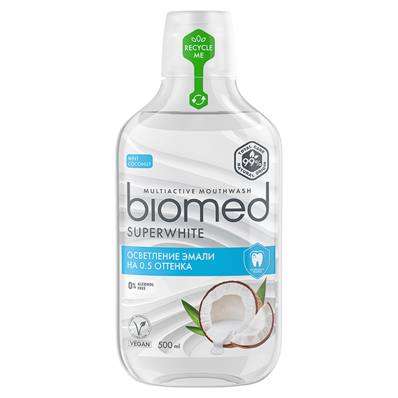 biomed无氟益生菌清新口气漱口水