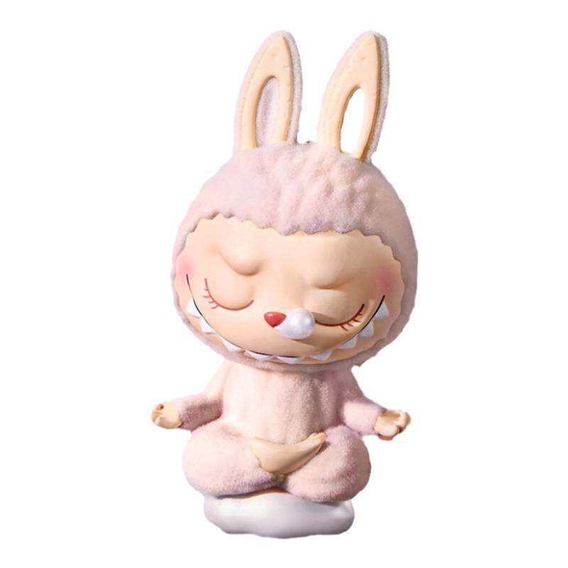 POPMART泡泡玛特拉布布Labubu慵懒瑜伽盲盒礼物公仔潮玩明盒手办